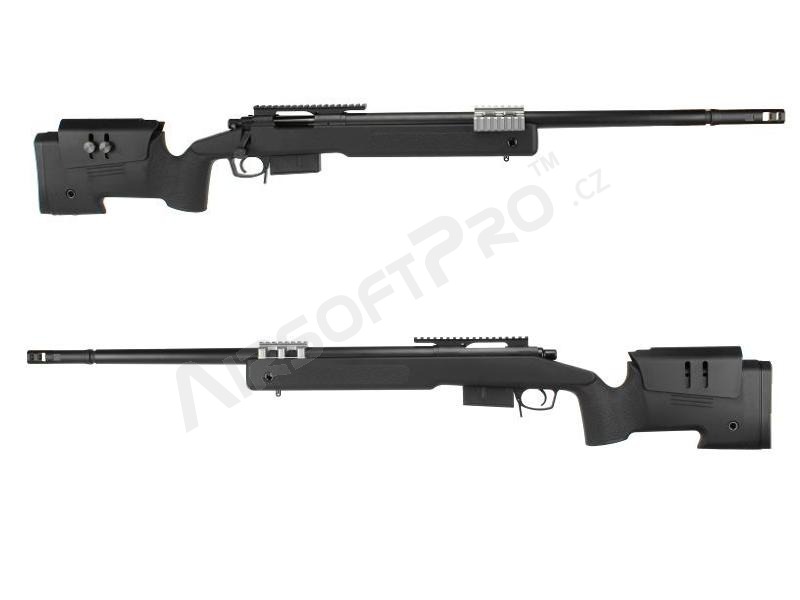 Airsoftová sniper puška s teleskopickým zaměřovačem